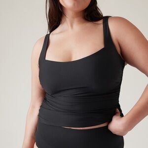 Athleta Square Neck Bra Cup Tankini NWT